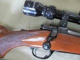 1986 MANNLICHER STOCKED RUGER M77 RSI 243win CALIBER BOLT ACTION REPEATER WITH SLING & SCOPE - 5 of 18