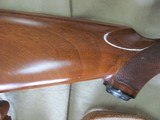 1986 MANNLICHER STOCKED RUGER M77 RSI 243win CALIBER BOLT ACTION REPEATER WITH SLING & SCOPE - 6 of 18