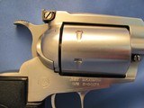 1983 UNITED SPORTING ARMS INC 357-MAXIMUM CALIBER SEVILLE STAINLESS SINGLE ACTION REVOLVER NUMBER 178 - 4 of 19