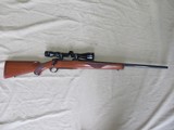 1977 RUGER M77 PRE-WARNING 22-250 CALIBER BOLT ACTION REPEATER WITH ERA CORRECT SCOPE - 1 of 16