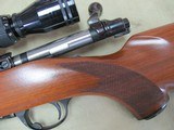 1977 RUGER M77 PRE-WARNING 22-250 CALIBER BOLT ACTION REPEATER WITH ERA CORRECT SCOPE - 9 of 16