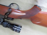 1977 RUGER M77 PRE-WARNING 22-250 CALIBER BOLT ACTION REPEATER WITH ERA CORRECT SCOPE - 5 of 16