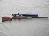 "BENCH REST ONLY" REMINGTON MODEL 541-T 22 SHORT, LONG, LR CALIBER BOLT ACTION TARGET RIFLE AND TARGET SCOPE - 1 of 21