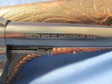 1954 COLT OFFICERS MODEL MATCH 38SP CALIBER DOUBLE ACTION SIX SHOT 6” REVOLVER - 3 of 23