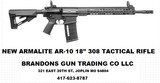 NEW ARMALITE 308 TACTICAL AR-10 RIFLE ITEM # 97752 AR10TAC18 - 1 of 2