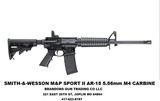 S&W M&P SPORT II 5.56mm M4 AR-15 SEMI AUTO CARBINE 10202 SMITH&WESSON - 1 of 2
