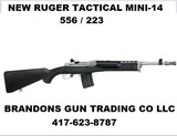 RUGER TACTICAL STAINLESS MINI 14 SEMI AUTO 556/223 CARBINE
5819-RUG - 1 of 2