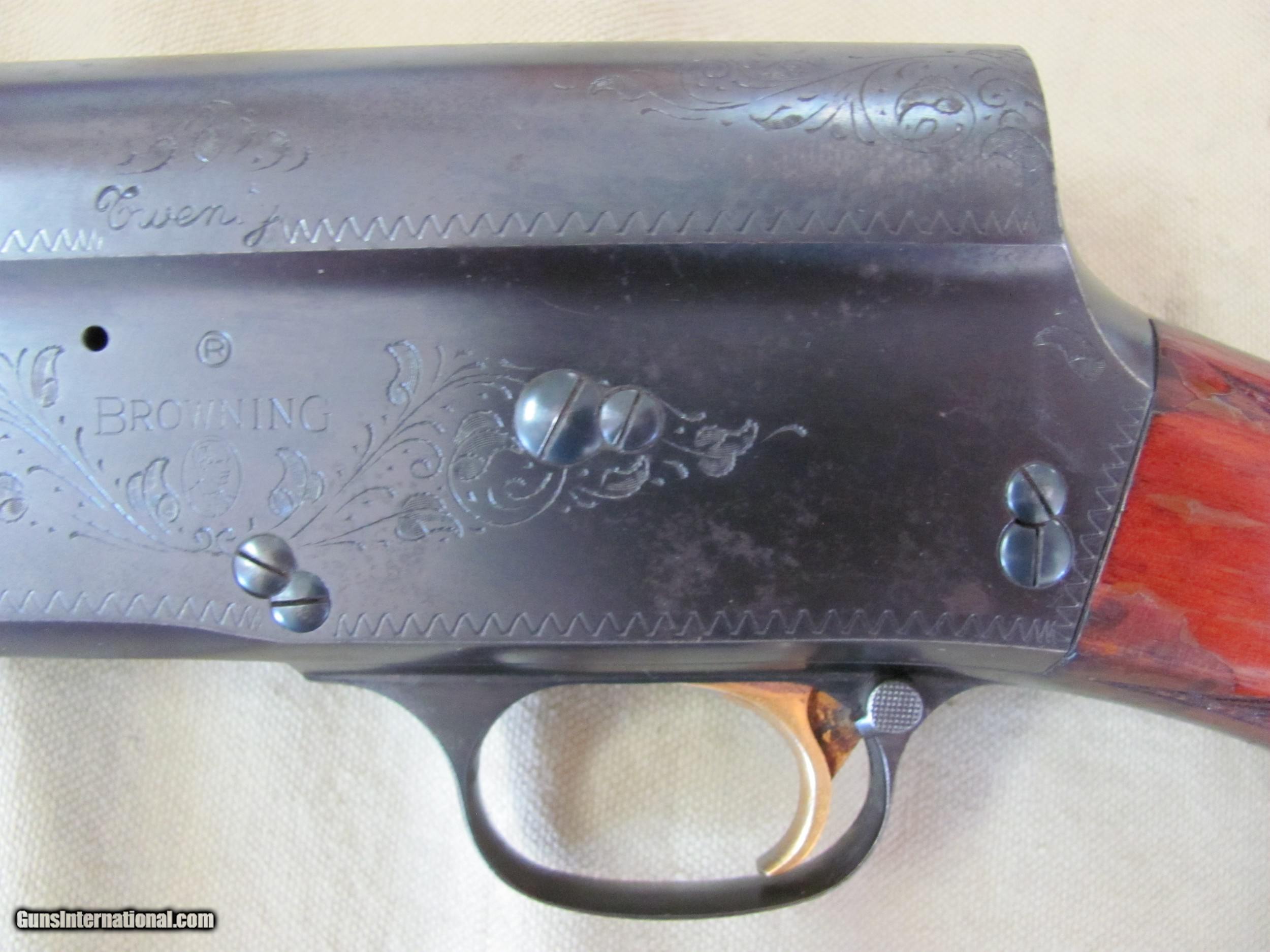BROWNING ARMS COMPANY ST LOUIS M&MONTREAL P.Q MADE IN