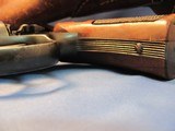 SMITH&WESSON DOUBLE ACTION 22LR PRE-17 K22 DOUBLE ACTION REVOLVER WITH REPURPOSED 1943 GI HOLSTER - 13 of 24