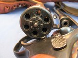 SMITH&WESSON DOUBLE ACTION 22LR PRE-17 K22 DOUBLE ACTION REVOLVER WITH REPURPOSED 1943 GI HOLSTER - 20 of 24