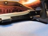 SMITH&WESSON DOUBLE ACTION 22LR PRE-17 K22 DOUBLE ACTION REVOLVER WITH REPURPOSED 1943 GI HOLSTER - 15 of 24