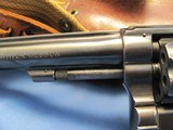 SMITH&WESSON DOUBLE ACTION 22LR PRE-17 K22 DOUBLE ACTION REVOLVER WITH REPURPOSED 1943 GI HOLSTER - 10 of 24