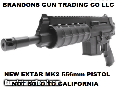 New Extar Exp 556 Mk2 5 56mm Semi Auto Pistol Exp 556