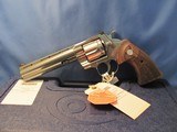 NEW COLT PYTHON 357 MAGNUM 6” SIX SHOT DOUBLE ACTION STAINLESS BLEM REVOLVER - 1 of 10