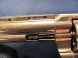 NEW COLT PYTHON 357 MAGNUM 6” SIX SHOT DOUBLE ACTION STAINLESS BLEM REVOLVER - 4 of 10