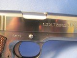 SOLD PENDING PAYMENT :
TURNBULL RESTORED 1911 COLT GOVERNMENT 38-SUPER SEMI AUTO PISTOL MANUFACTURED IN 1938 - 3 of 21