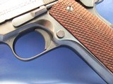 SOLD PENDING PAYMENT :
TURNBULL RESTORED 1911 COLT GOVERNMENT 38-SUPER SEMI AUTO PISTOL MANUFACTURED IN 1938 - 9 of 21