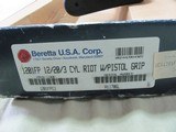 UNFIRED BERETTA 12GA SEMI AUTO MODEL 1201FP LAW ENFORCEMENT RIOT GUN - 16 of 16