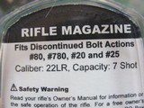 NEW MARLIN GLENFIELD 22LR 7 SHOT MAGAZINE FOR THE DISCONTINUED #80 #780 #20 & #25 - 3 of 3