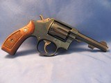 SMITH & WESSON 38SP MODEL 10 DOUBLE ACTION 6-SHOT 4” ROUND BUTT REVOLVER - 1 of 21