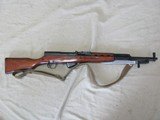 1954 MATCHING RUSSIAN LAMINATED SKS 7.62X39 SEMI AUTO CARBINE WITH CLEANING KIT AND BLADE BAYONET - 1 of 20
