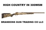 NEW SAVAGE M-110 HIGH COUNTRY 300WSM BOLT ACTION REPEATER57416 - 1 of 1