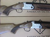 NEW CONSECUTIVE No ATI CRUSADER FIELD 12GA OVER UNDER ATI HUNTING/DEFENSE 28”20” SET - 3 of 6