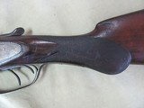 OLD BAKER GUN CO. MODEL 1897 12GA SIDE BY SIDE DAMASCUS SHOT SHOTGUN - 11 of 25