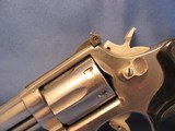 THIS IS A SMITH & WESSON 66-1 STAINLESS 357 MAGNUM DOUBLE ACTION 6-SHOT 4” PIN BARREL REVOLVER - 8 of 12