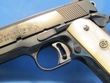 COLT GOLD CUP NATIONAL MATCH EL TENIENTE 38 SUPER 5” ROYAL BLUE SEMI AUTO PISTOL - 7 of 14