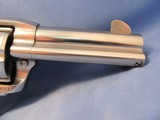 RUGER VAQUERO BRIGHT STAINLESS 45 LONG COLT SINGLE ACTION 6-SHOT 3.75” REVOLVER - 10 of 17