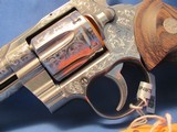 NEW SPECIAL EDITION ENGRAVED COLT 4” SIX SHOT 357MAG DOUBLE ACTION REVOLVER - 3 of 9