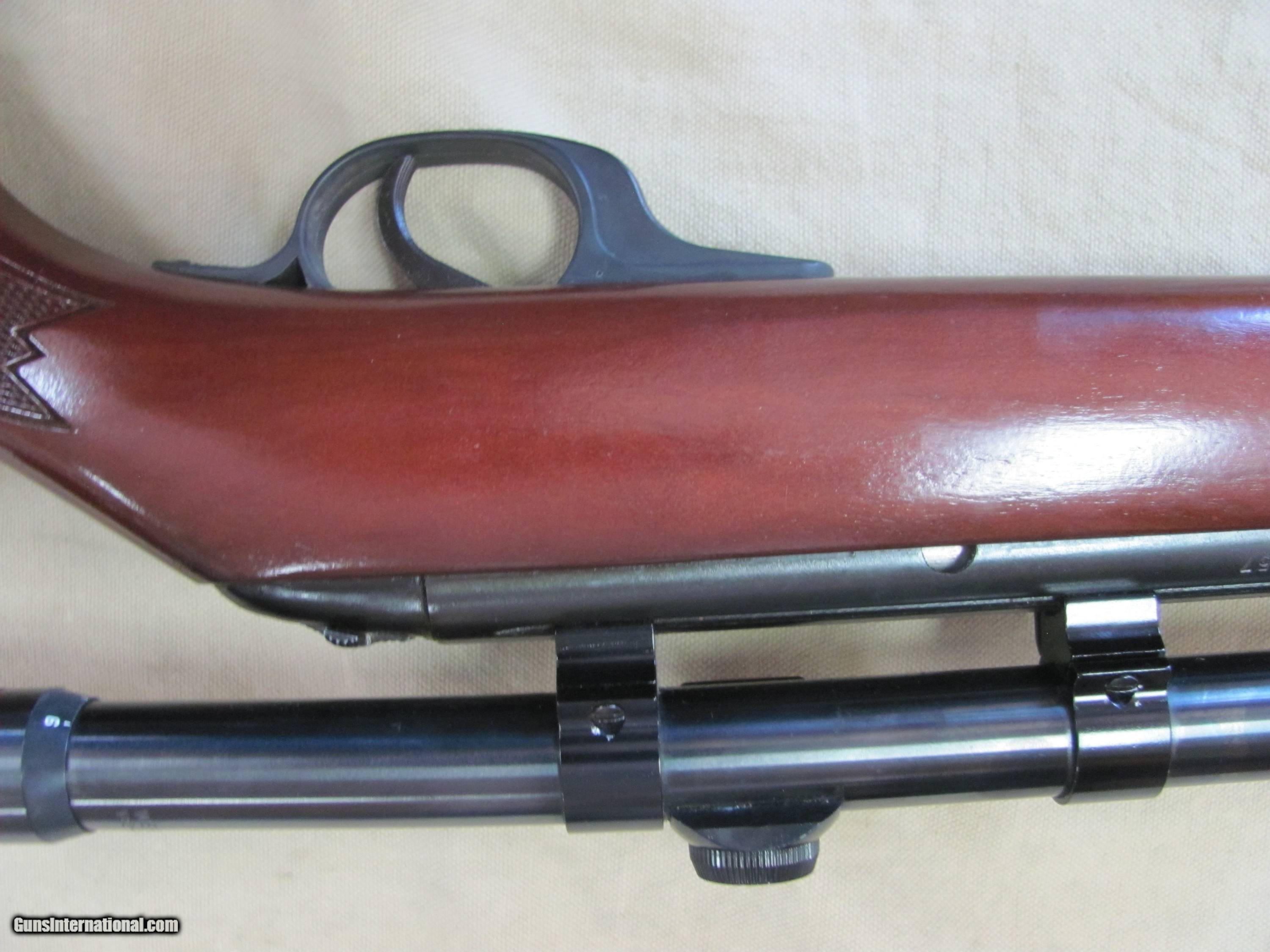 SAVAGE STEVENS MODEL 987 SEMI AUTO 22LR CALIBER CARBINE WITH ERA ...