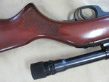 SAVAGE STEVENS MODEL 987 SEMI AUTO 22LR CALIBER CARBINE WITH ERA CORRECT WEAVER V22-A 3X-6X SCOPE - 10 of 21