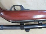 SAVAGE STEVENS MODEL 987 SEMI AUTO 22LR CALIBER CARBINE WITH ERA CORRECT WEAVER V22-A 3X-6X SCOPE - 11 of 21