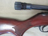 SAVAGE STEVENS MODEL 987 SEMI AUTO 22LR CALIBER CARBINE WITH ERA CORRECT WEAVER V22-A 3X-6X SCOPE - 6 of 21