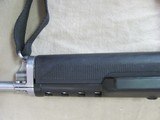 RUGER MINI14 STAINLESS 223 CALIBER SEMI AUTO CARBINE WITH A GOOD STEEL BUTLER CREEK SIDE FOLDING STOCK MANUFACTURED IN 1982 - 3 of 17