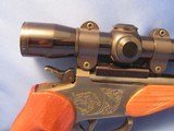 THOMPSON CENTER ARMS CONTENDER PISTOL IN 30 HERRETT CALIBER & LEUPOLD M8 2X DUPLEX PISTOL SCOPE T/C - 11 of 16