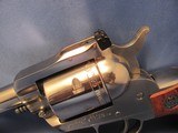 BRIGHT STAINLESS RUGER SINGLE SIX SINGLE ACTION 22LR / 22 MAGNUM SIX SHOT CONVERTIBLE REVOLVER - 8 of 17