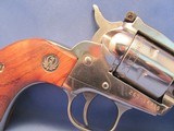 BRIGHT STAINLESS RUGER SINGLE SIX SINGLE ACTION 22LR / 22 MAGNUM SIX SHOT CONVERTIBLE REVOLVER - 4 of 17