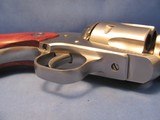 STAINLESS RUGER NEW MODEL BLACKHAWK SINGLE ACTION 45ACP
45 LONG COLT SIX SHOT CONVERTIBLE REVOLVER - 12 of 21