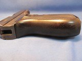 NAZI STAMPED FNH 32acp 7.65 MODEL 27 SEMI AUTO PISTOL - 12 of 21
