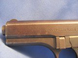 NAZI STAMPED FNH 32acp 7.65 MODEL 27 SEMI AUTO PISTOL - 11 of 21