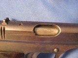 NAZI STAMPED FNH 32acp 7.65 MODEL 27 SEMI AUTO PISTOL - 4 of 21