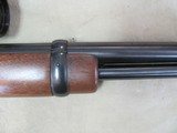 WINCHESTER 22 MAGNUM MODEL 9422M LEVER ACTION CARBINE MADE IN 1975 WITH ERA CORRECT WEAVER SCOPE - 3 of 22