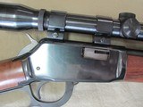 WINCHESTER 22 MAGNUM MODEL 9422M LEVER ACTION CARBINE MADE IN 1975 WITH ERA CORRECT WEAVER SCOPE - 5 of 22