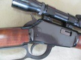 WINCHESTER 22 MAGNUM MODEL 9422M LEVER ACTION CARBINE MADE IN 1975 WITH ERA CORRECT WEAVER SCOPE - 6 of 22