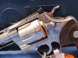SPECIAL EDITION ENGRAVED COLT PYTHON STAINLESS STEEL 357 MAGNUM REVOLVER 357mag - 9 of 20