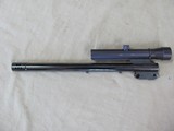 SUPER 14” 223 rem CALIBER THOMPSON CENTER ARMS CONTENDER PISTOL BARREL WITH LOBO 1-12X SCOPE TC TC - 1 of 11