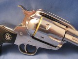 RUGER VAQUERO BRIGHT STAINLESS STEEL 44MAG SINGLE ACTION BIRD HEAD 3.75” REVOLVER 44 MAGNUM - 8 of 17